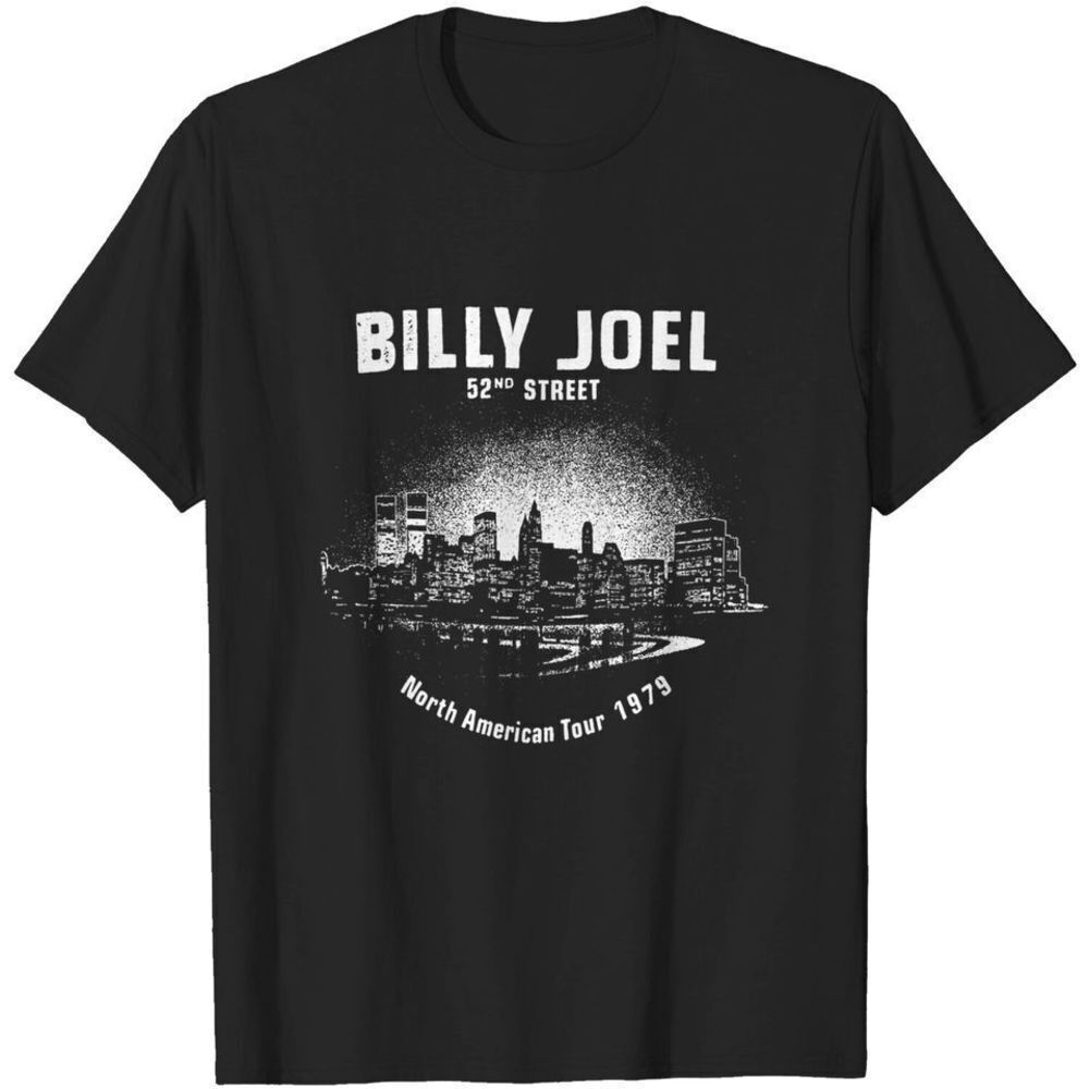 Retro 1979 Billy Joel Tour Shirt Graphics Unisex Tshirt